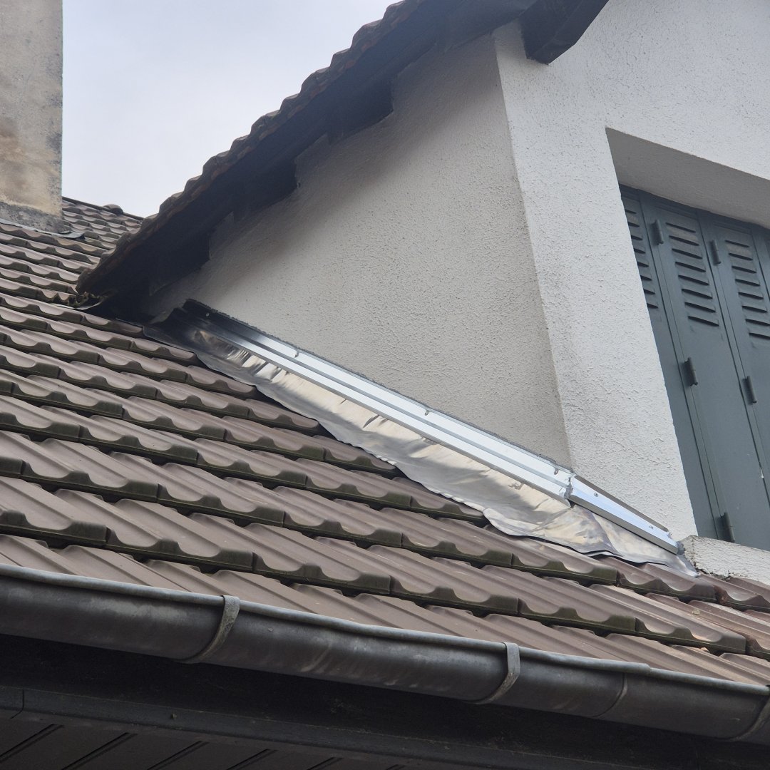 toiture en tuile et ardoise